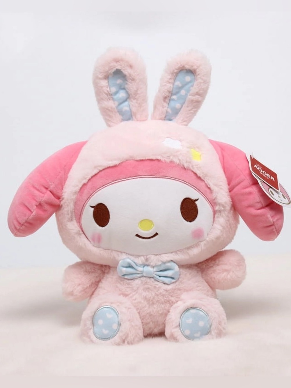 Aoger Sanrio My Melody Bunny Costume Easter Series‎ 14” Plushie Japan Exclusive